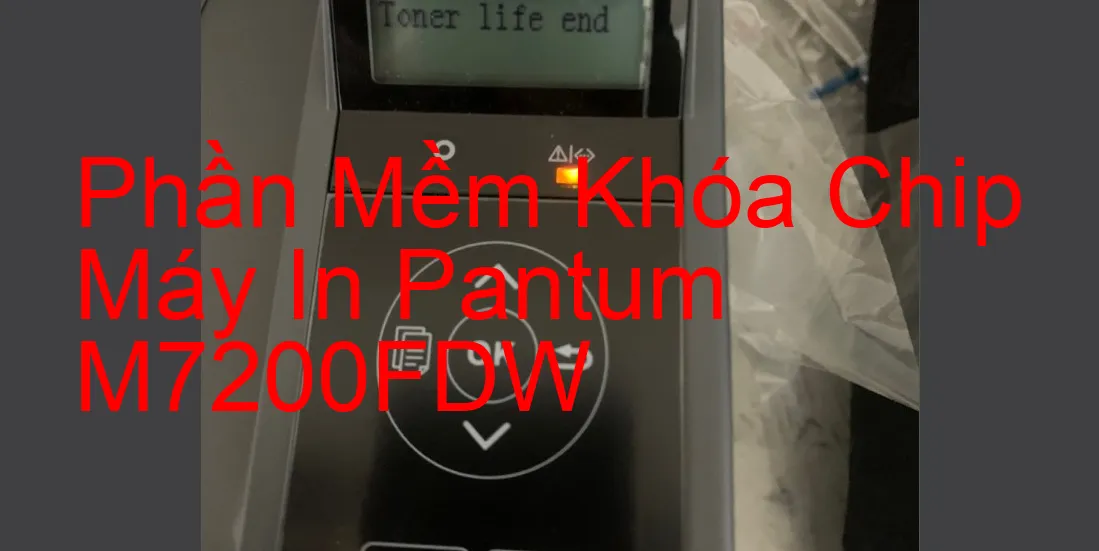 Phần mềm reset chip mực máy in Pantum M7200FDW